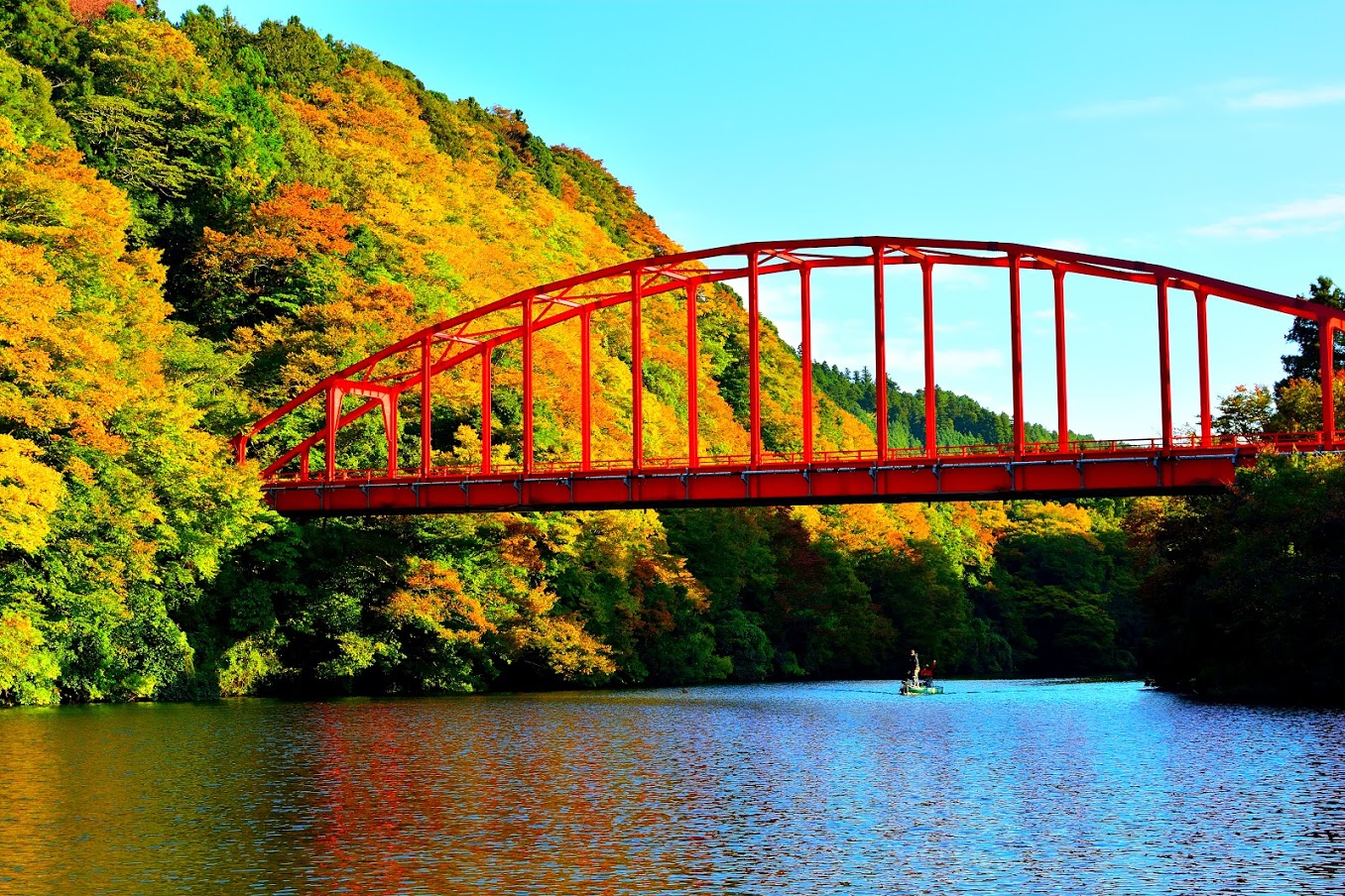 亀山ダム　小月橋
